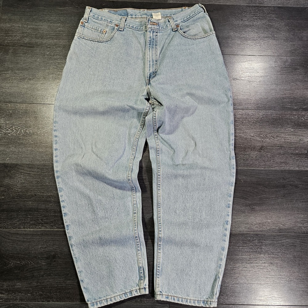 VTG Levis 560 Jeans Men 36x30 Faded Loose Fit Tapered Leg Y2K Grunge Made In USA